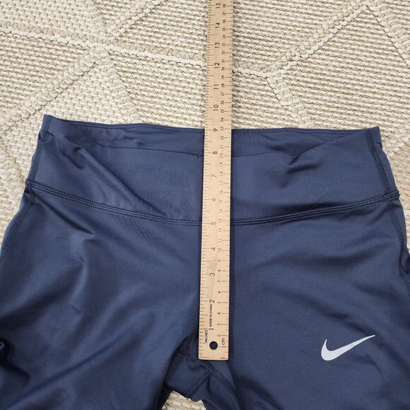 Nike blue women's size medium crop leggings - Picture 7 of 10